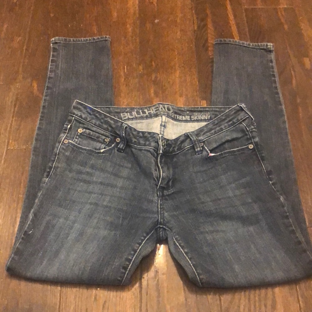 Bullhead Size 9 Extreme Skinny Solana Jeans